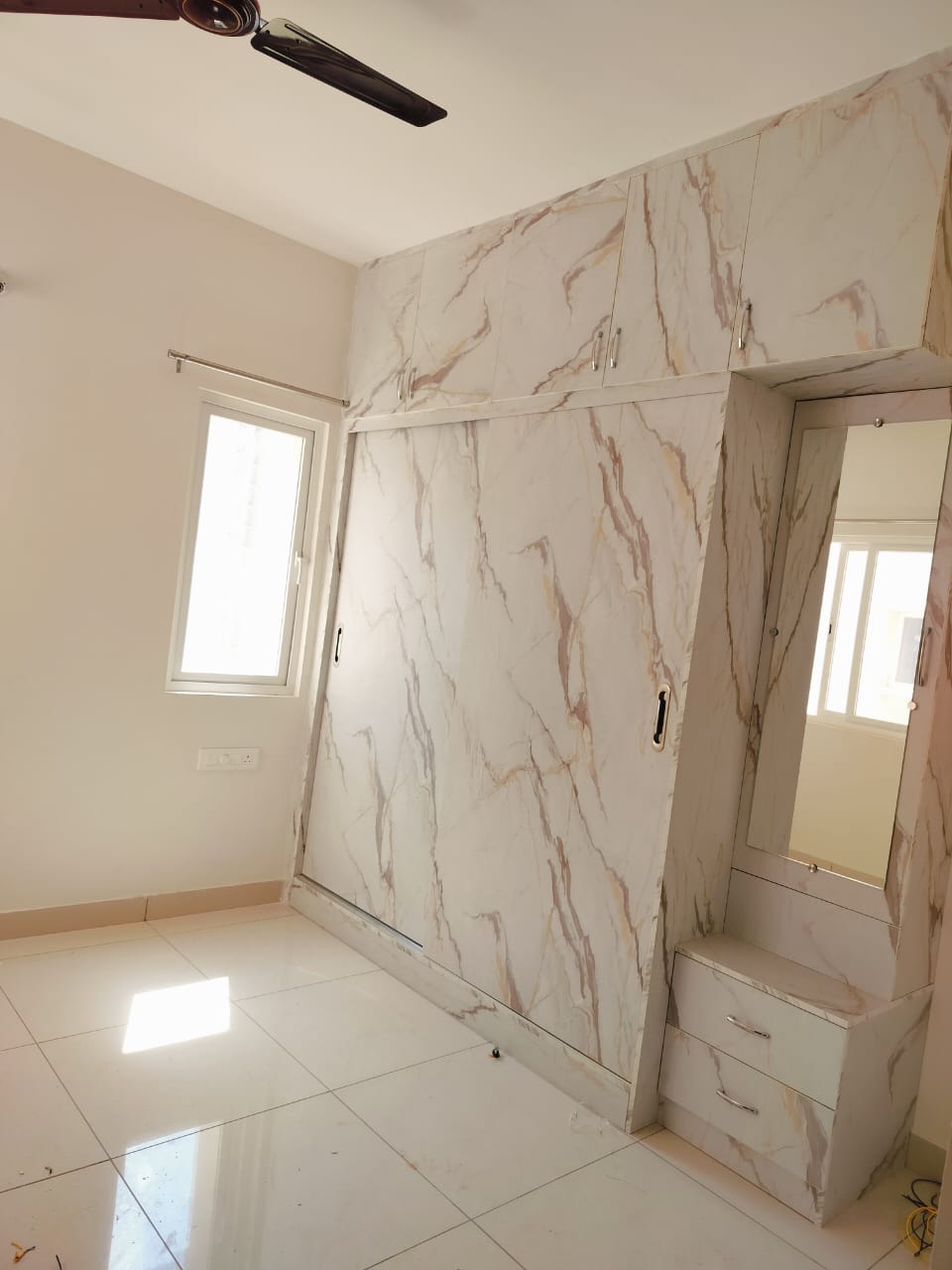 2bhk semi furnished  flat available immediately at Prestige Finsbury Hyde Park. 